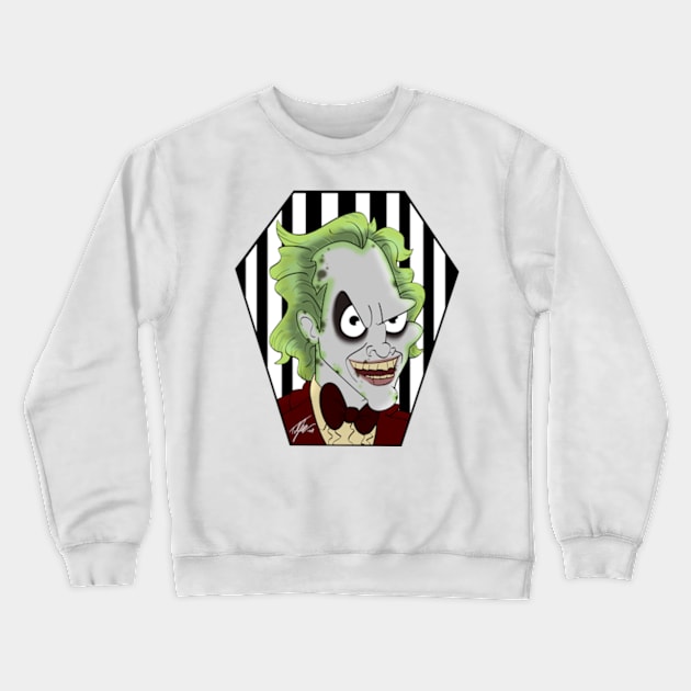 Beetlejuice Crewneck Sweatshirt by Tuckerjoneson13